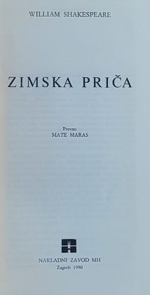 Shakespeare: Zimska priča