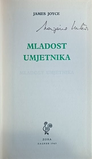 Joyce: Mladost umjetnika