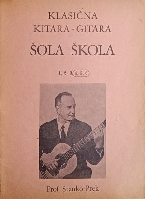Prek: Klasična kitara - gitara; šola - škola