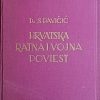 Pavičić: Hrvatska vojna i ratna poviest i Prvi svjetski rat