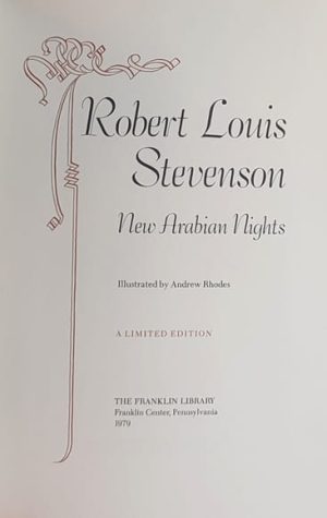Stevenson-New Arabian Nights