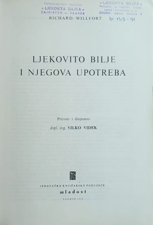 Willfort: Ljekovito bilje i njegova upotreba