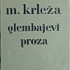 Krleža: Glembajevi: proza
