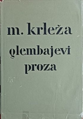 Krleža: Glembajevi: proza