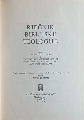Rječnik biblijske teologije