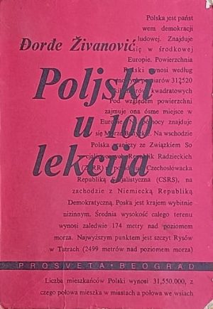 Živanović-Poljski u 100 lekcija