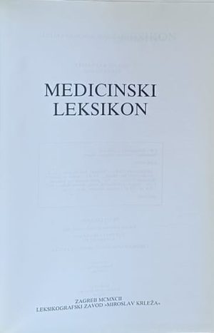 Medicinski leksikon