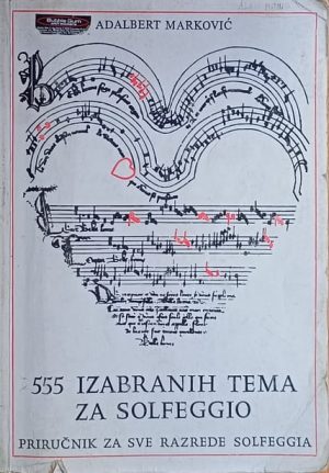 Marković-555 izabranih tema za solfeggio