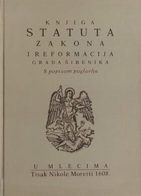 Knjiga statuta zakona i reformacija grada Šibenika
