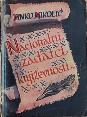 Nikolić: Nacionalni zadatci književnosti