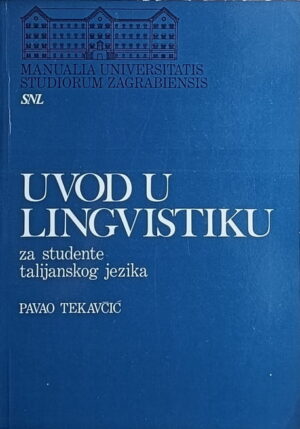 Tekavčić-Uvod u lingvistiku za studente talijanskog jezika